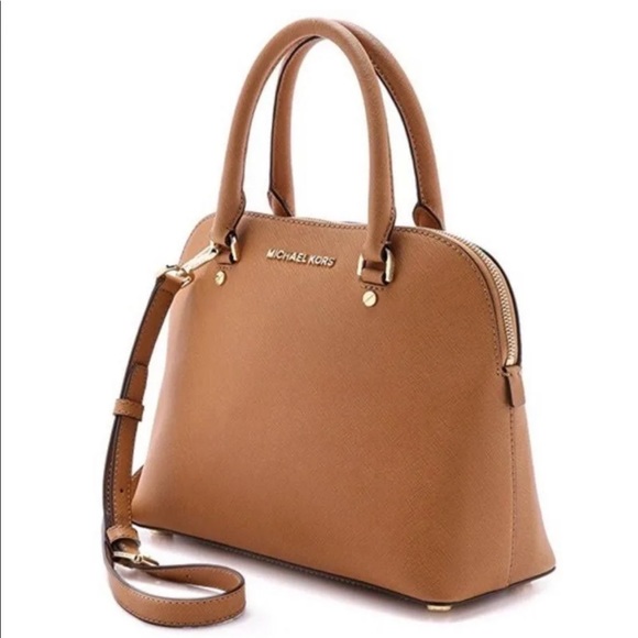 Michael Kors Handbags - Michael Kors Bag.  Cindy Brown Luggage Leather.